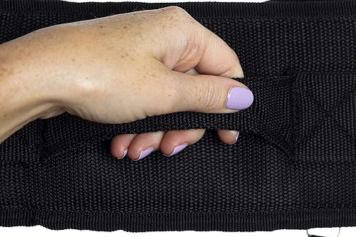 Miniatura 7 de GAFFER SPORTFISHING Cinturón de pesca de cuerpo ancho - cardanes ABS con pasador de bloqueo de acero inoxidable, acolchado de espuma EVA