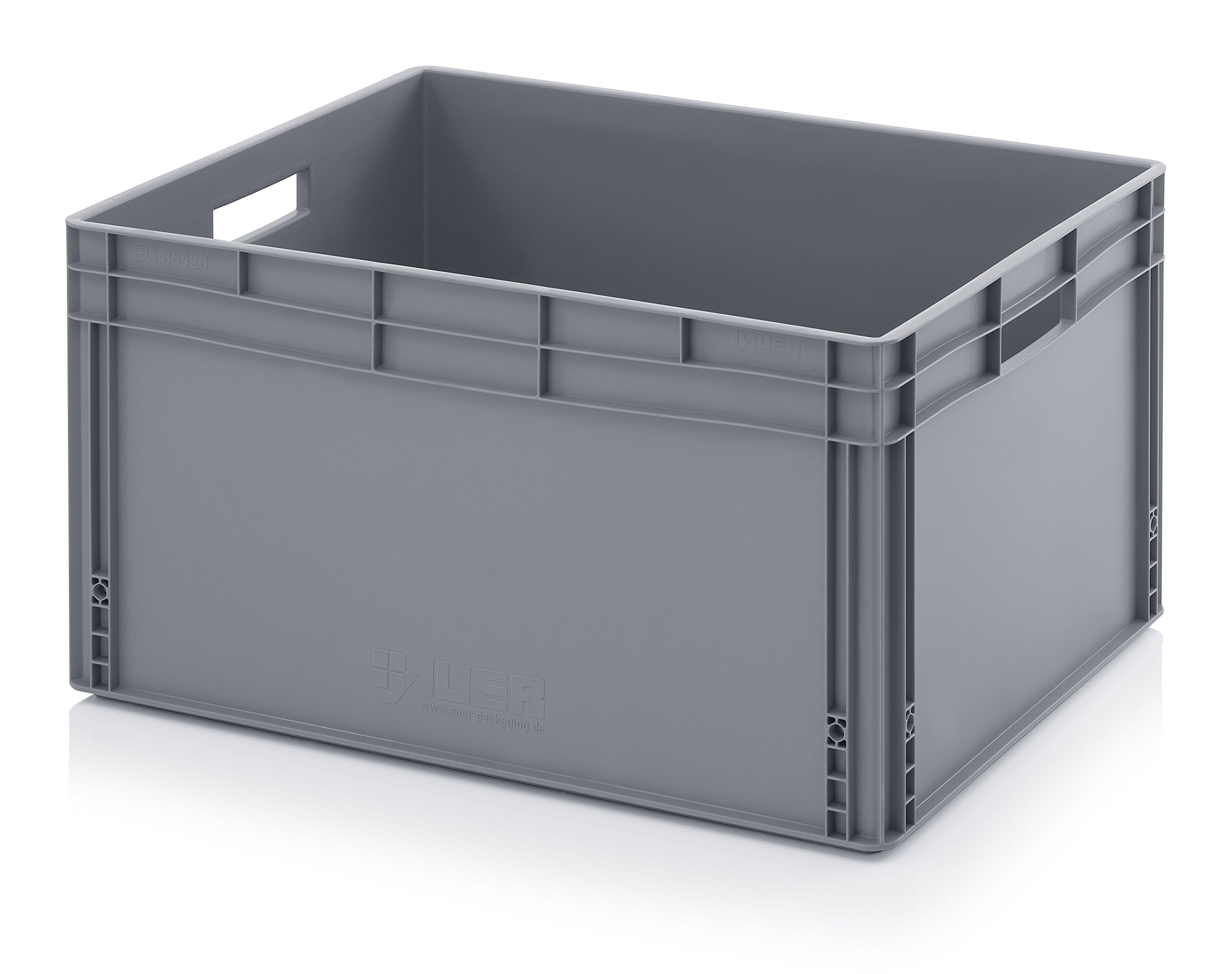 Auer Packaging Eurobehälter-Eurobox 80 x 60 x 42 cm inkl. gratis Zollstock