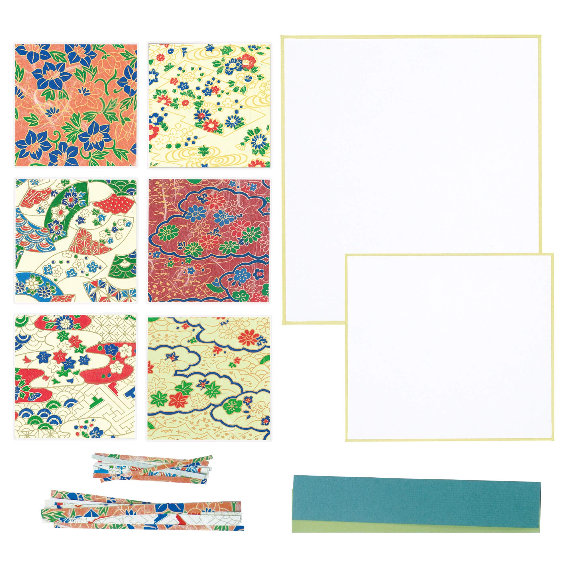 美品　和紙張り絵（張り絵）　　☆お買い得 Amazon.co.jp: かみもん 親子でつくる貼り絵キット[スタンダード