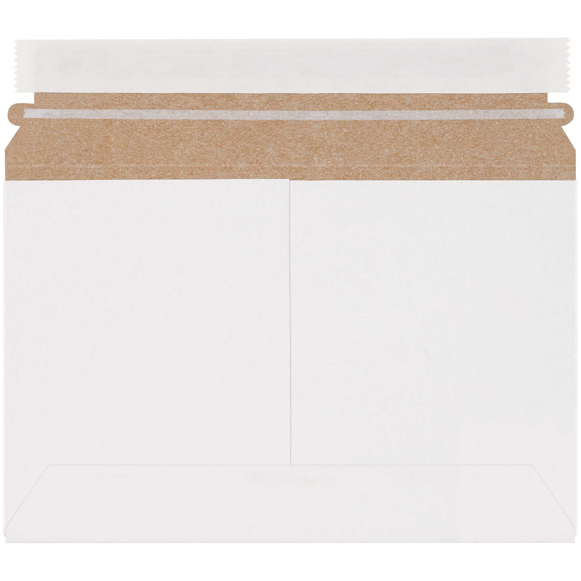 BOX USA BRMU96W Utility White Flat Mailers, 9 1/2" x 6", White (Pack of 200)