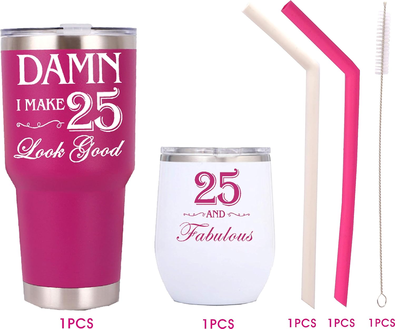 70% Off Everything 25th Birthday Gifts for Women, 25th Birthday Decorations, 25 Year Old Birthday Gifts Women, 25 Birthday Gifts for Woman, 25th Birthday Tumbler, Gift for 25 Year Old Woman Birthday
