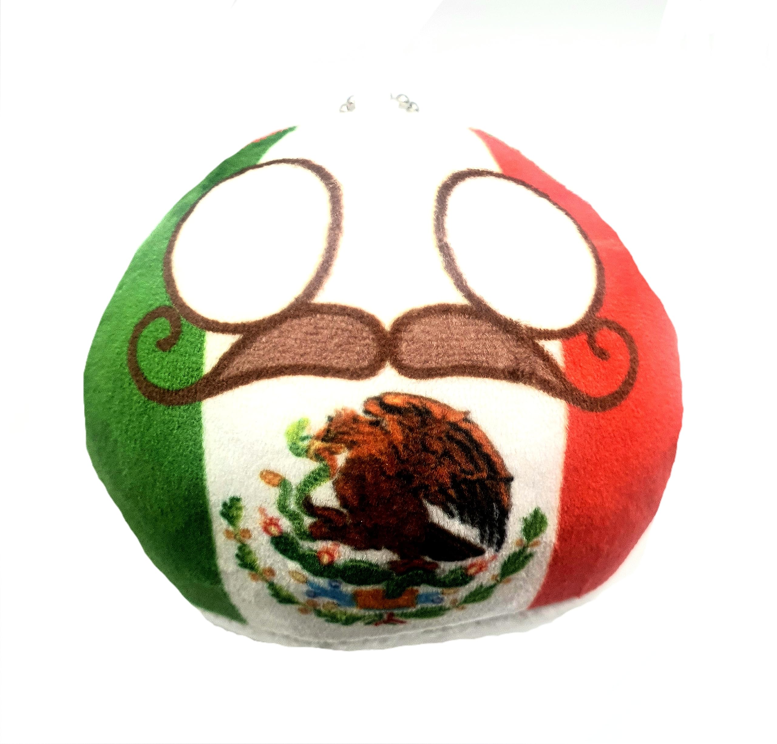 10cm Countryballs Country Ball Cute Mexico Mexican Flag North America Cuddly Meme Ball Toy Gift - Image 2