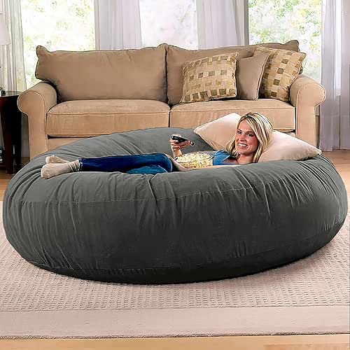 Jaxx 6 Foot Cocoon - 2-in-1 Convertible Bean Bag Bed