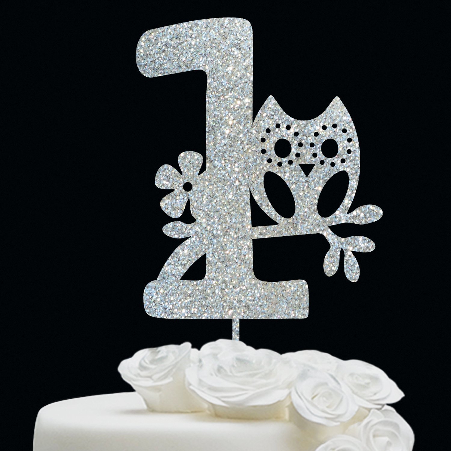 BIRTHDAY CAKE TOPPER // 1st Birthday Topper Custom Name - Customize Cake Topper - Personalized First Birthday Cake Topper - One Year Old