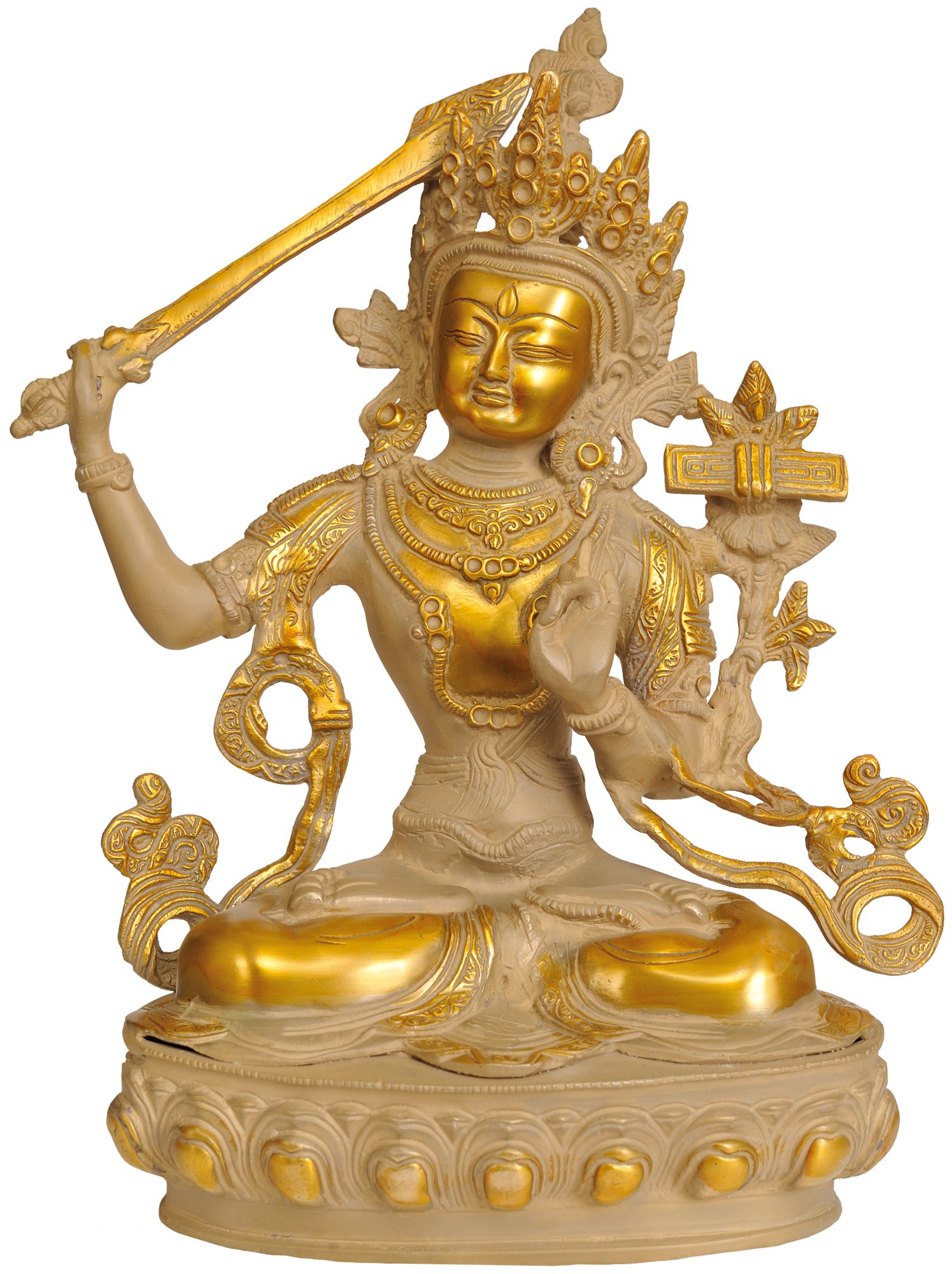 Amazon｜エキゾチックインディアzbu14 Manjushri the Golden Youth
