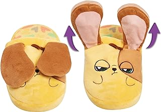 Flipeez Slippers, Puppy, Medium, Youth Sizes 1-3.5