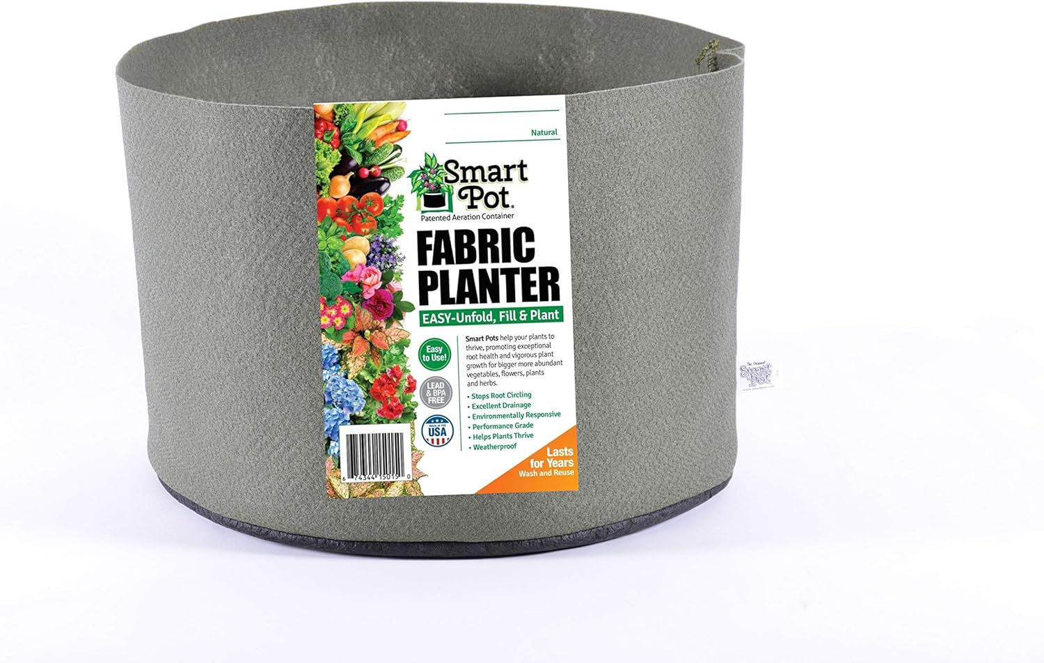 Smart Pots 400-Gallon Smart Pot Soft-Sided Container, Tan