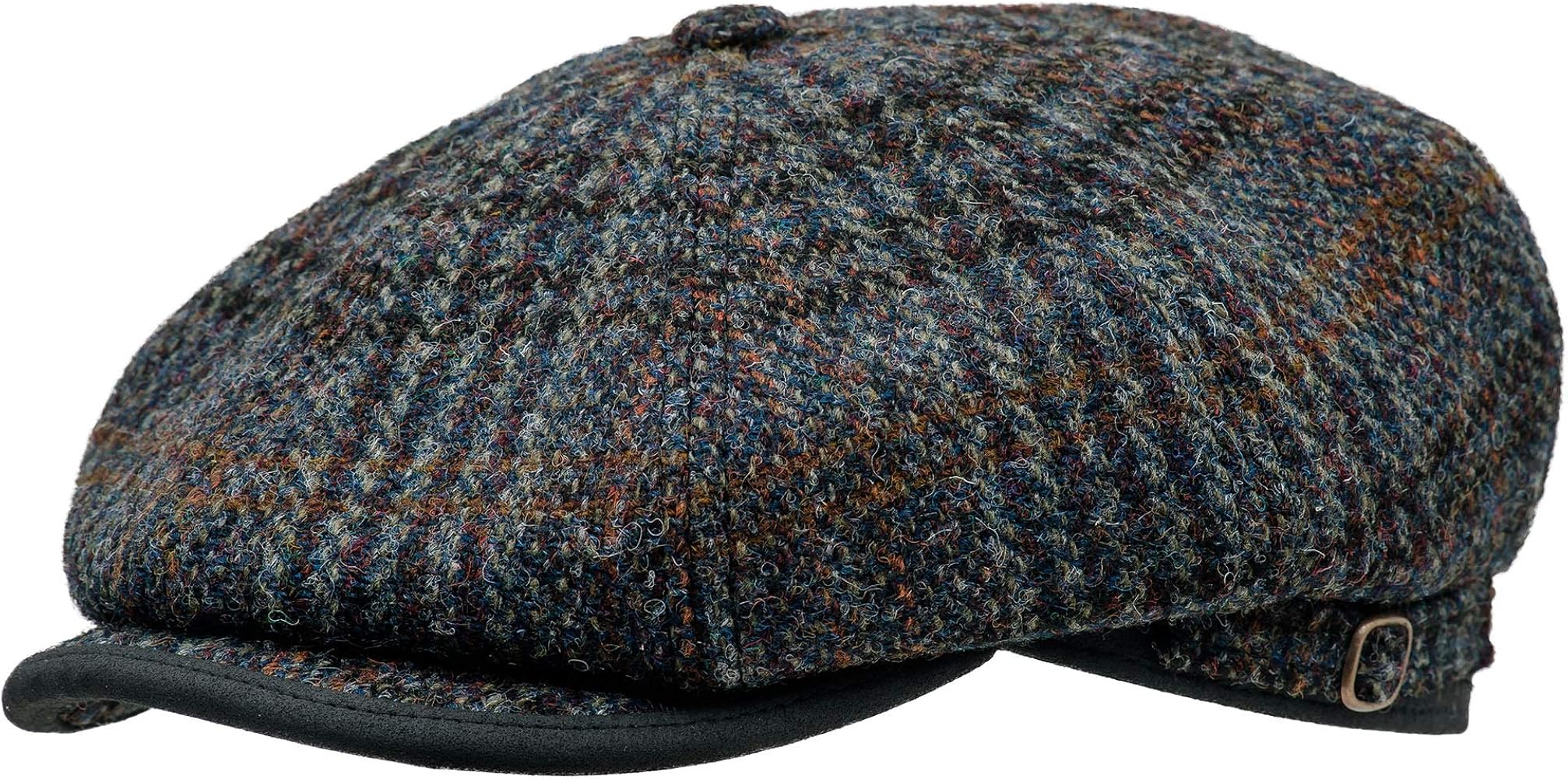 Sterkowski Malone 100% Tweed 8 Piece Newsboy Cap - Men's & Women's