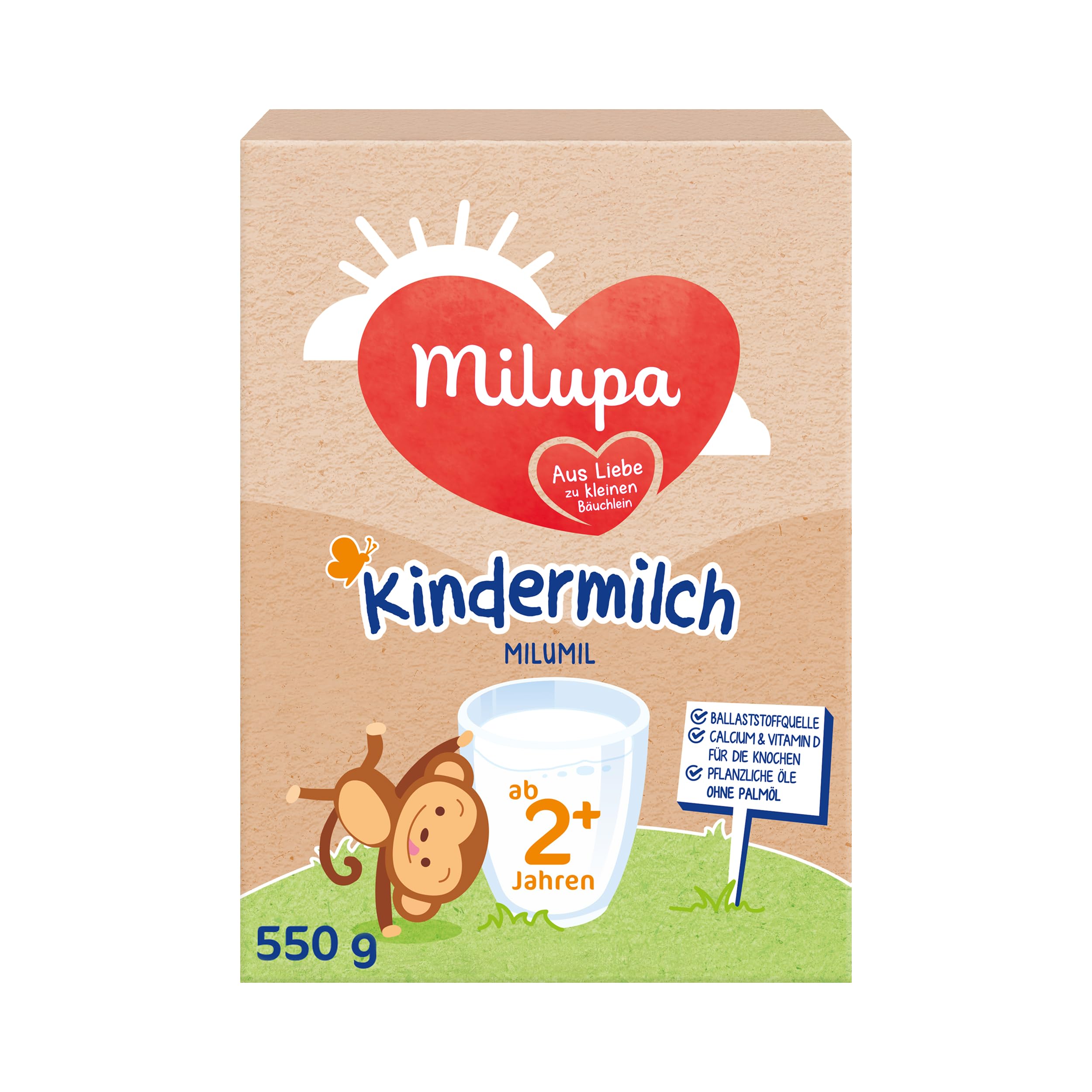 Milupa Milumil Kindermilch 2+ 5 x 550 g
