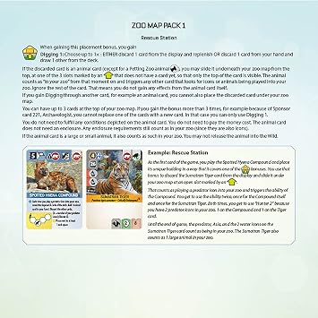 Ark Nova Zoo Map Pack 1