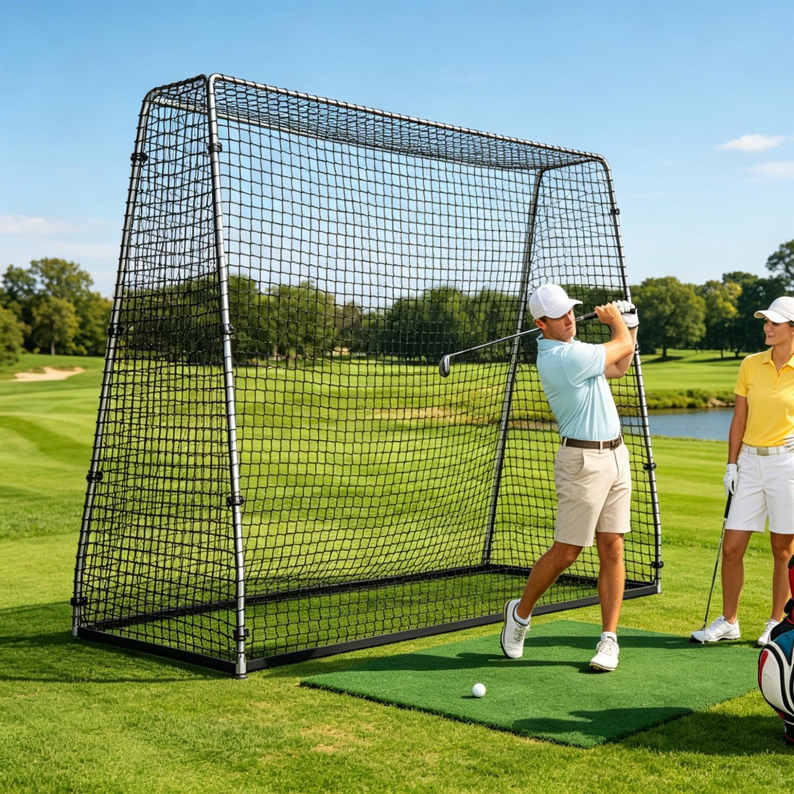 da Golf per Giardino Barriera per Allenamento, Pratica Sportiva | da Tiro Golf per Giardino e Cortile Baseball, Calcio, Sport Interno ed Esterno, Casa, Giardino, Patio e Giochi