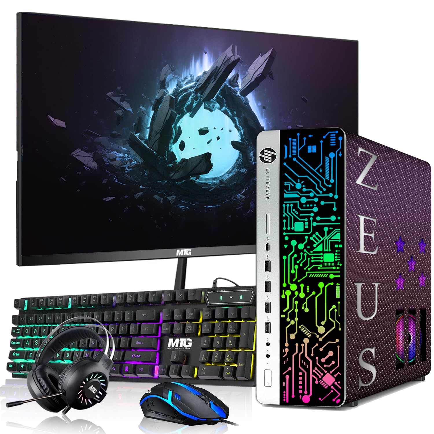 Amazon.com: HP G3 Desktop RGB Computer PC Intel Core i5 Processor