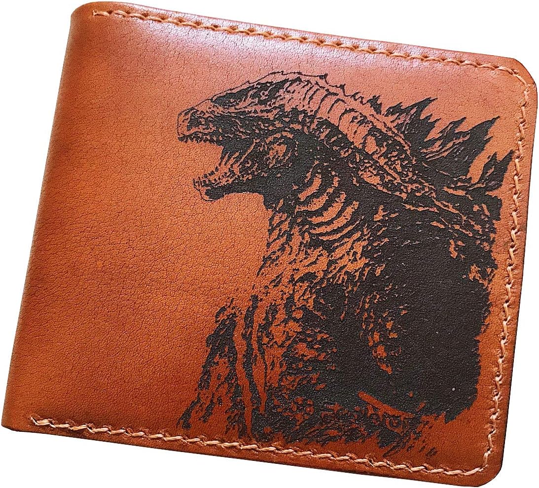 The King of the Monsters leather men's wallet, birthday present for men, christmas gift idea for him