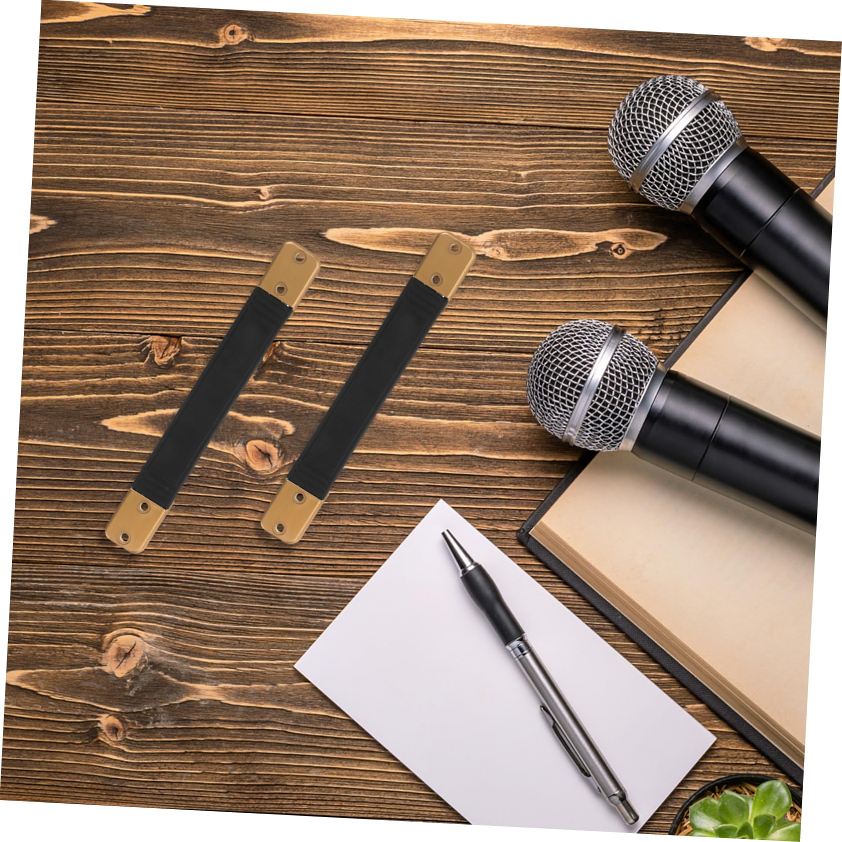 GOOHOCHY 2pcs Outdoor Speaker Handle Strap Artificial Audio Handle for Amplifiers and Easy Installation for Home and Outdoor