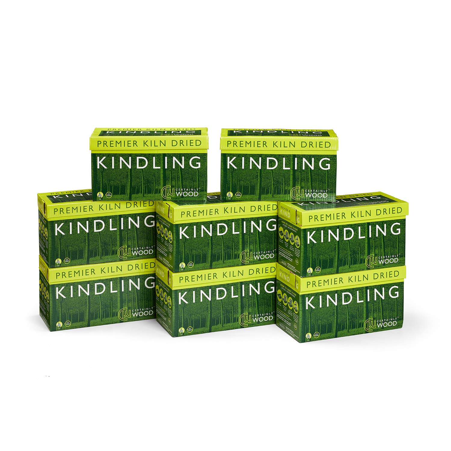 Certainly Wood Kindling - Kiln Dried Natural Firelighters for Woodburning Stove Open Fire Bbq Pizza Oven Fireplace Chimenea Barbecue Firepit - 2.5kg Firewood Sticks for Lighting Hard Log Charcoal Coal — view 9