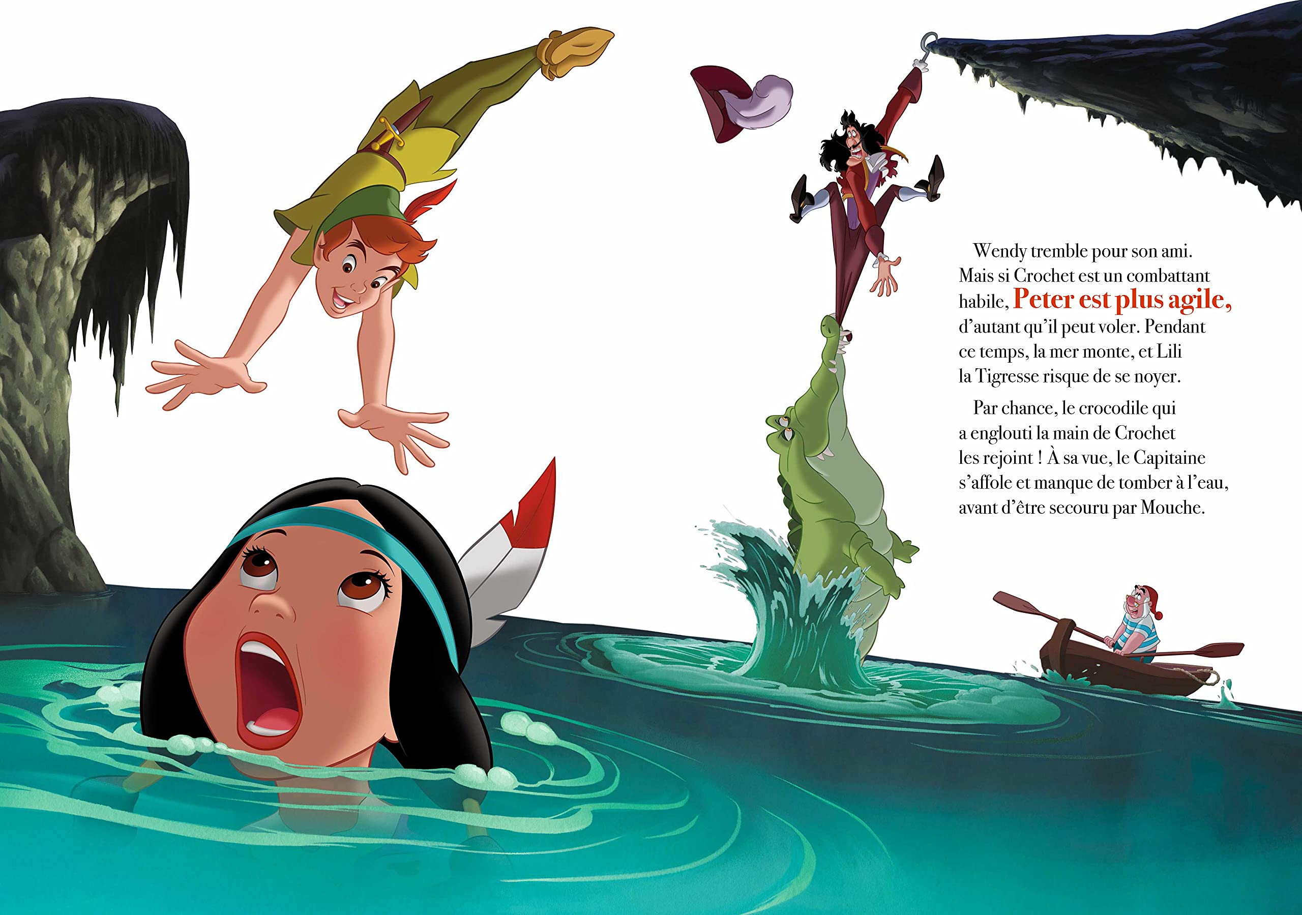 Comment Peter Pan Sauve Lili La Tigresse Amazon.fr - PETER PAN - L'Album du Film - Disney - COLLECTIF - Livres