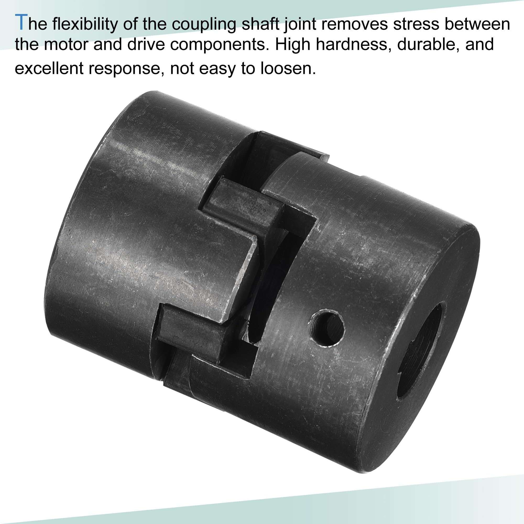 sourcing map Flexible Accouplement Arbre 17mm à 25mm 51mm x 44mm Moteur Coupleur Joint