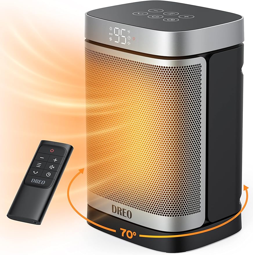 Dreo Space Heater for Indoor Use, 1500W Fast Heating Ceramic Electric