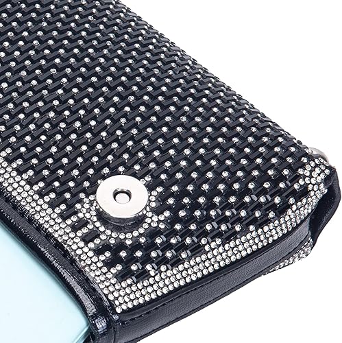 Miniatura 2 de BBTT.ful Bolsos de hombro, bolsa cruzada, monederos, bolsos de mano con cristales de diamantes de imitación, bolsa de noche para mujer, bolso de