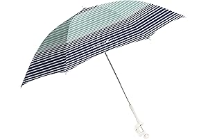 Caribbean Joe EZ-Tilt Adjustable Clamp-On Beach Chair Umbrella