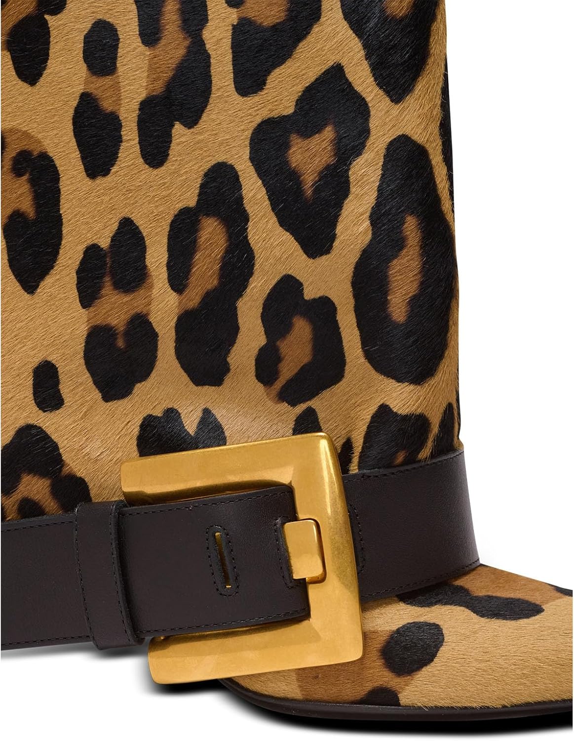 Fold Over Boots for Women Pointed Toe Stiletto Heel Knee High Boots Sexy Dress Shoes - Image 6