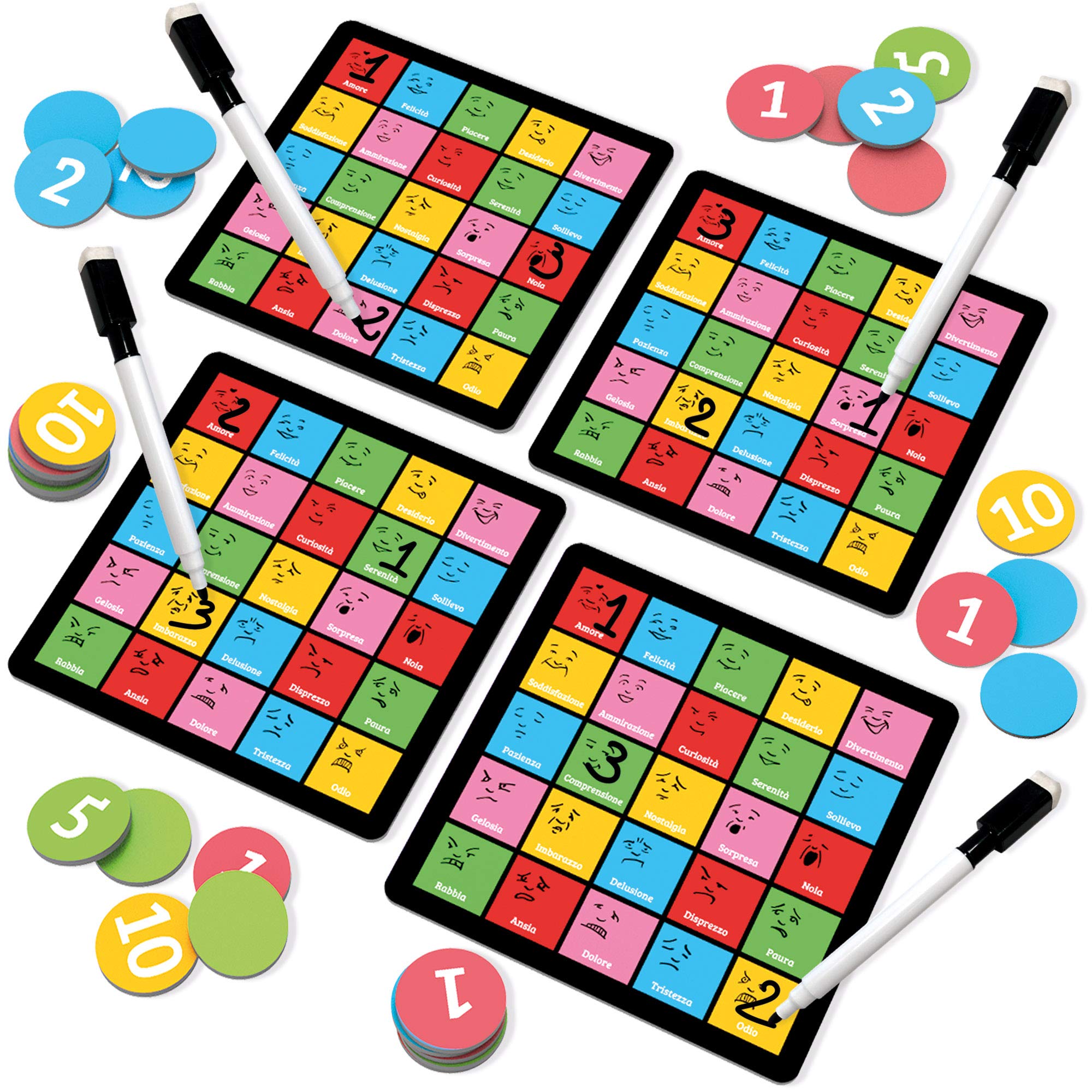 Ludic - Inventions - Gioco Di Società Per Tutta La Famiglia Multicolore Cod Mu27453