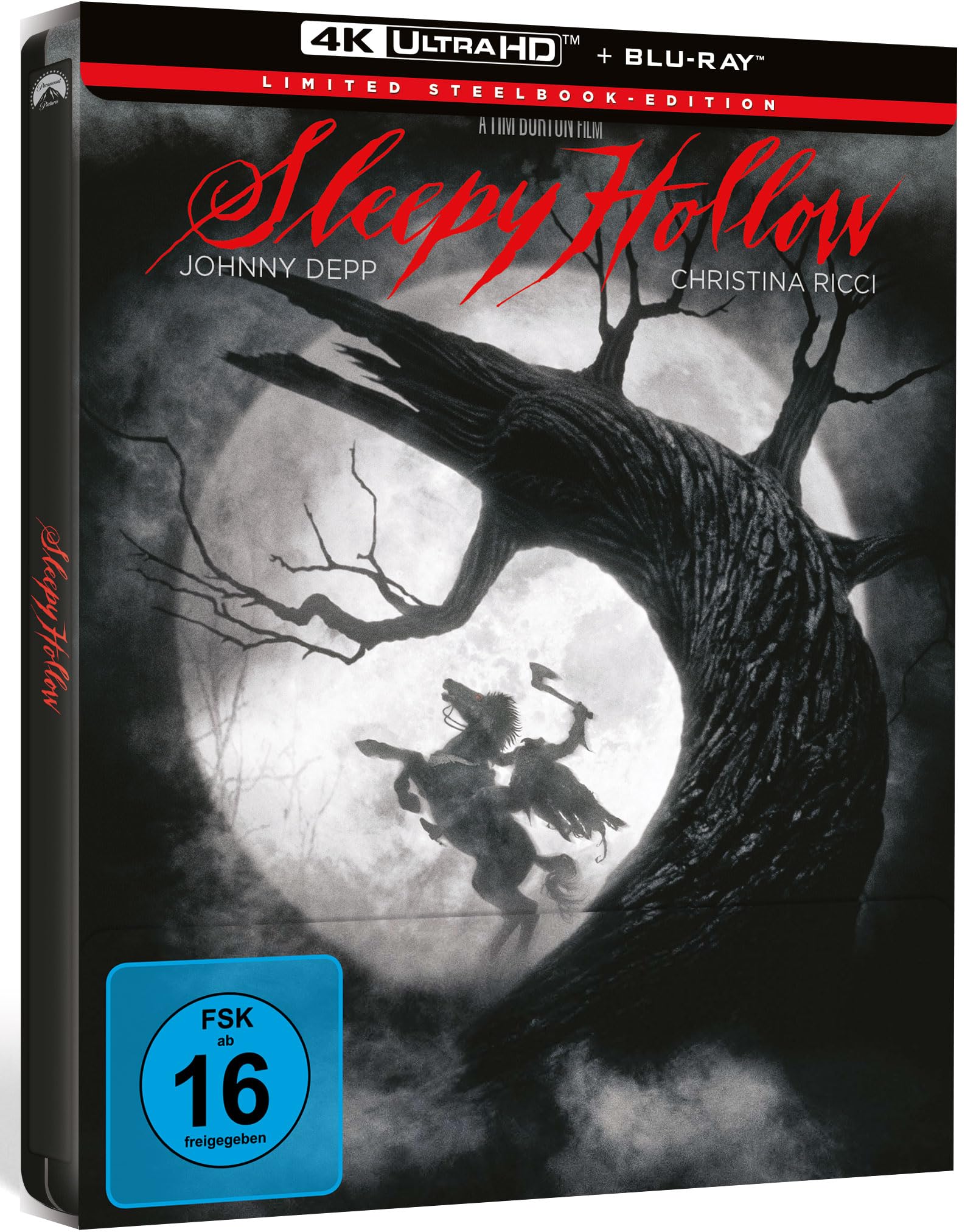 Sleepy Hollow - Limited Steelbook [4K Ultra HD] + [Blu-ray]