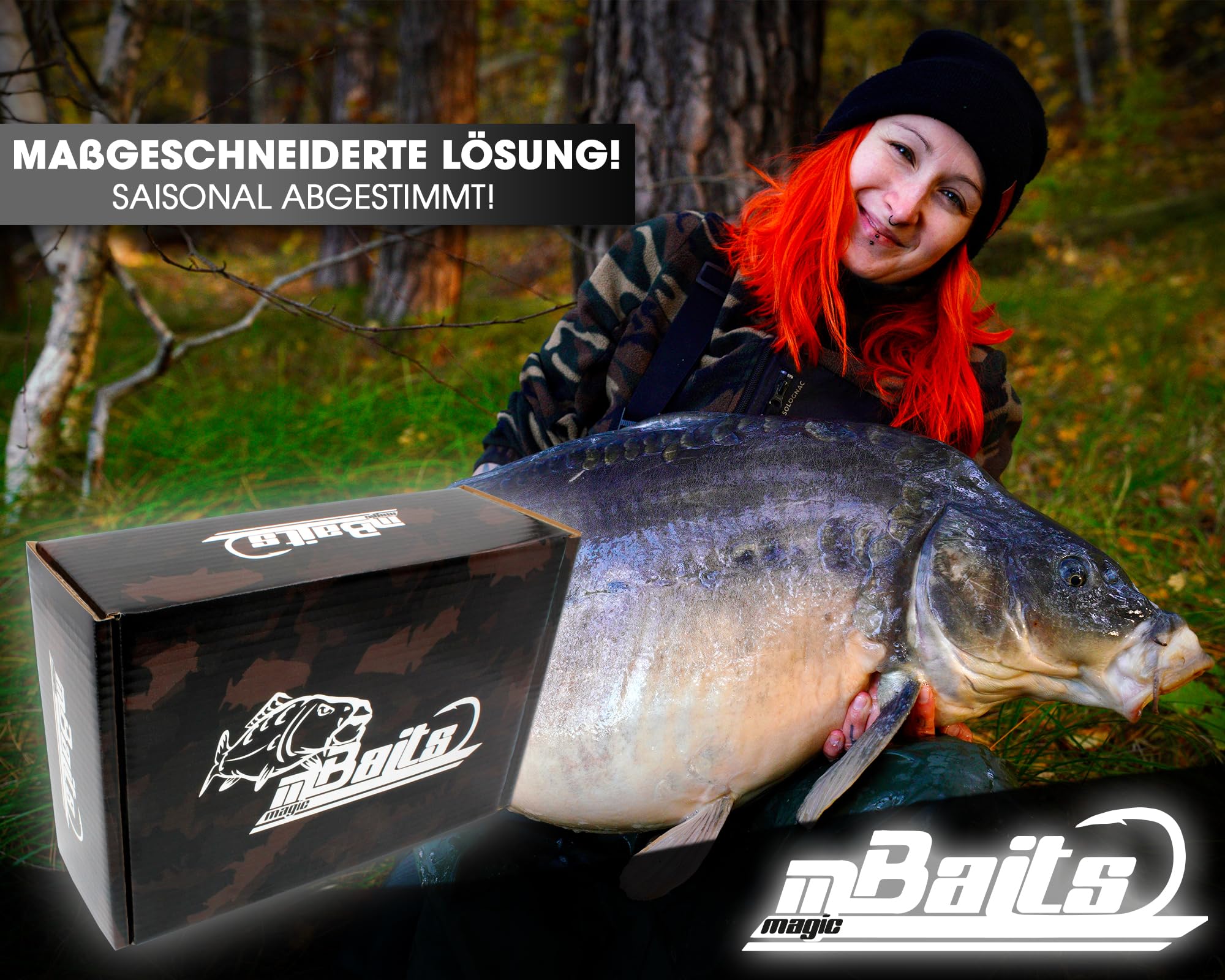 Magic Baits Pro MONATSBOX Karpfenbox Angelbox Promo Box Geschenk Angeln Angelzubehör (Juni)