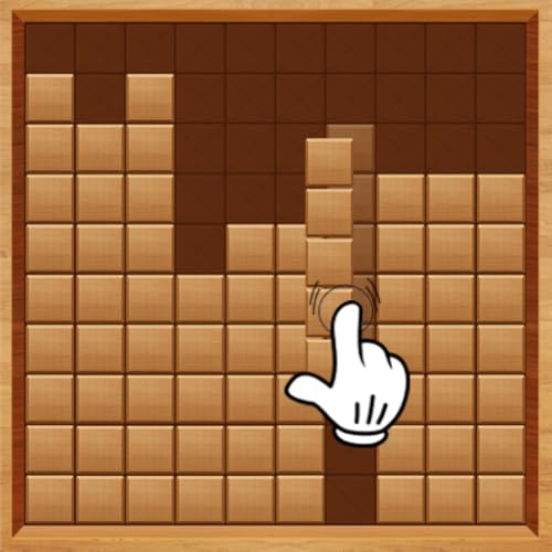 Wood Brick Puzzle Game - Wood Block Puzzle Free Game - Classic Woody Blocks Fun Game