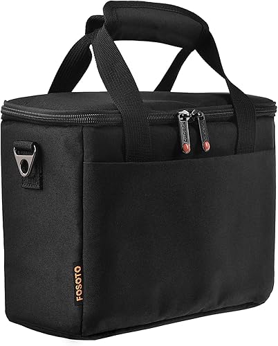 Miniatura 9 de FOSOTO Funda acolchada para cámara con cubierta extra para lluvia compatible con Canon EOS Rebel T3i T5 T6 4000D SL2 Nikon B500 D3400 Panasonic