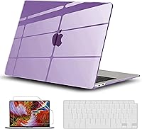Vista 14 de GVTECH Funda para MacBook Air de 13 pulgadas (2010-2017) A1369 A1466 carcasa rígida de plástico, carcasa negra