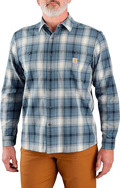 Carhartt Men's Rugged Flex Relaxed Fit Lightweight Long-Sleeve Shirt