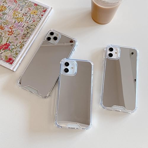 Miniatura 7 de Funda diseñada para iPhone 11 Pro, funda con espejo para niñas y mujeres protector de cuatro esquinas a prueba de golpes cubierta protectora de