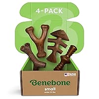 Benebone Scatola regalo indistruttibile per cani da masticare per masticatori aggressivi
