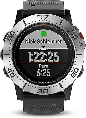 Miniatura 3 de BaiHui Anillo de bisel de acero inoxidable compatible con Garmin Fenix 5X Watch Bisel Ring Cubierta Adhesiva Anti arañazos y protector de colisión