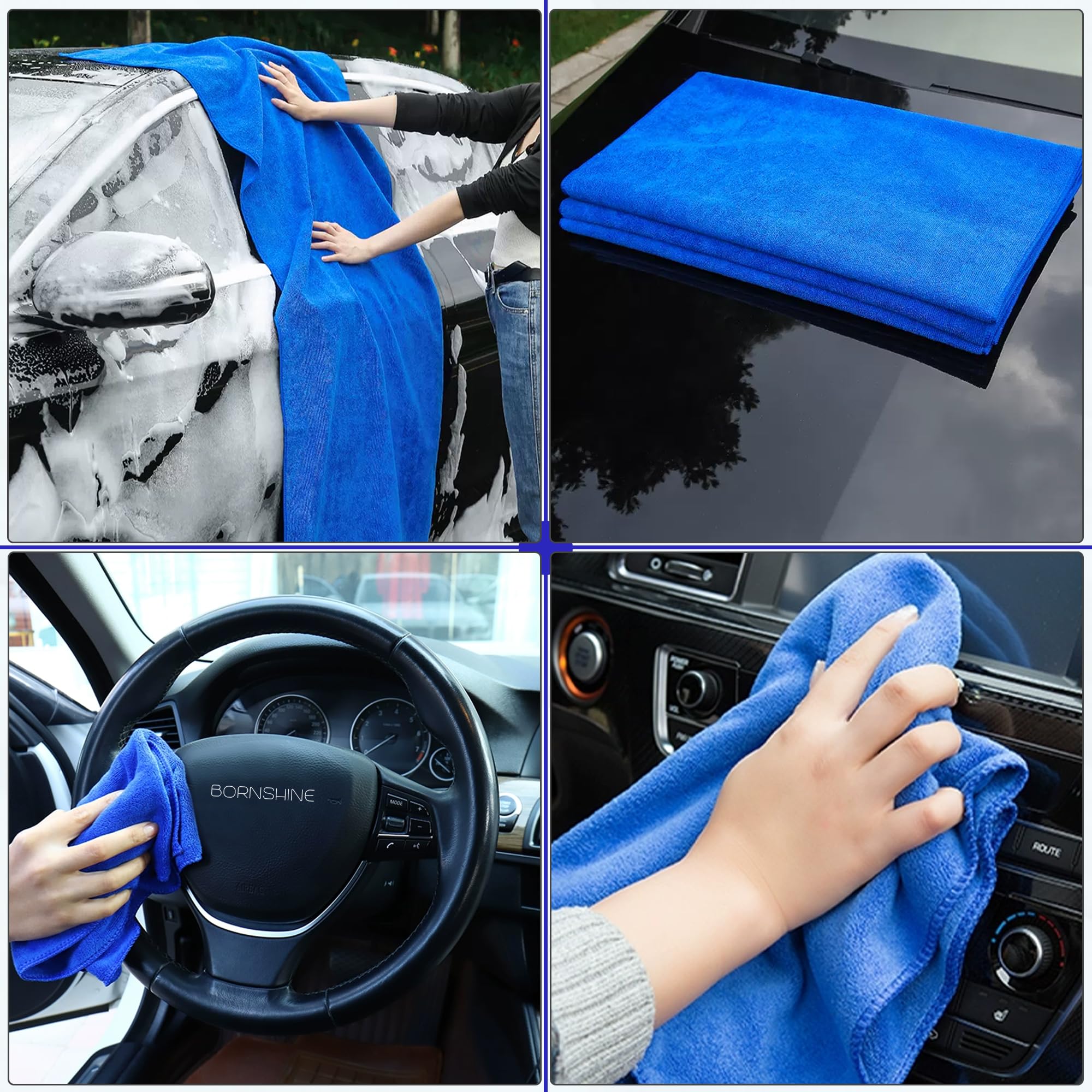 Tarange Panno Asciutto Per Auto, XXL, Panno In Microfibra - Foto 10