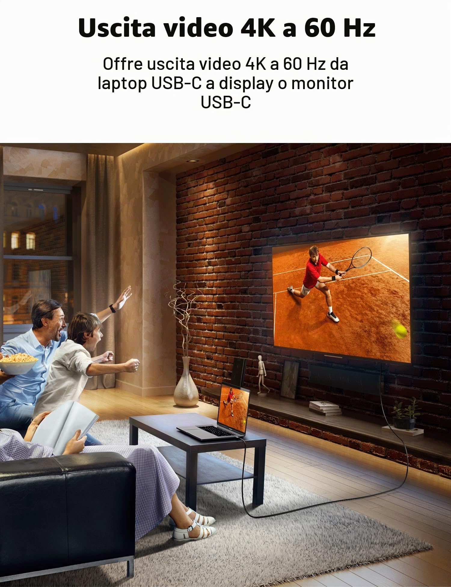 CAKOBLE Cavo USB Type-C 5 metri, [2Pezzi 5M] USB 3.2 Gen2 20 Gbps [PD3.1 48V/5A] Ricarica 5K/4K@60Hz Cavo USB C USB C 240W Per Laptop,Monitor,docking,Display,Monitor,VR, cavo usb c 5 metri
