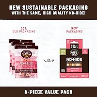 Vista 50 de Earth Animal No Hide - Rollos pequeños para masticar perros de larga duración, carne de res, 2