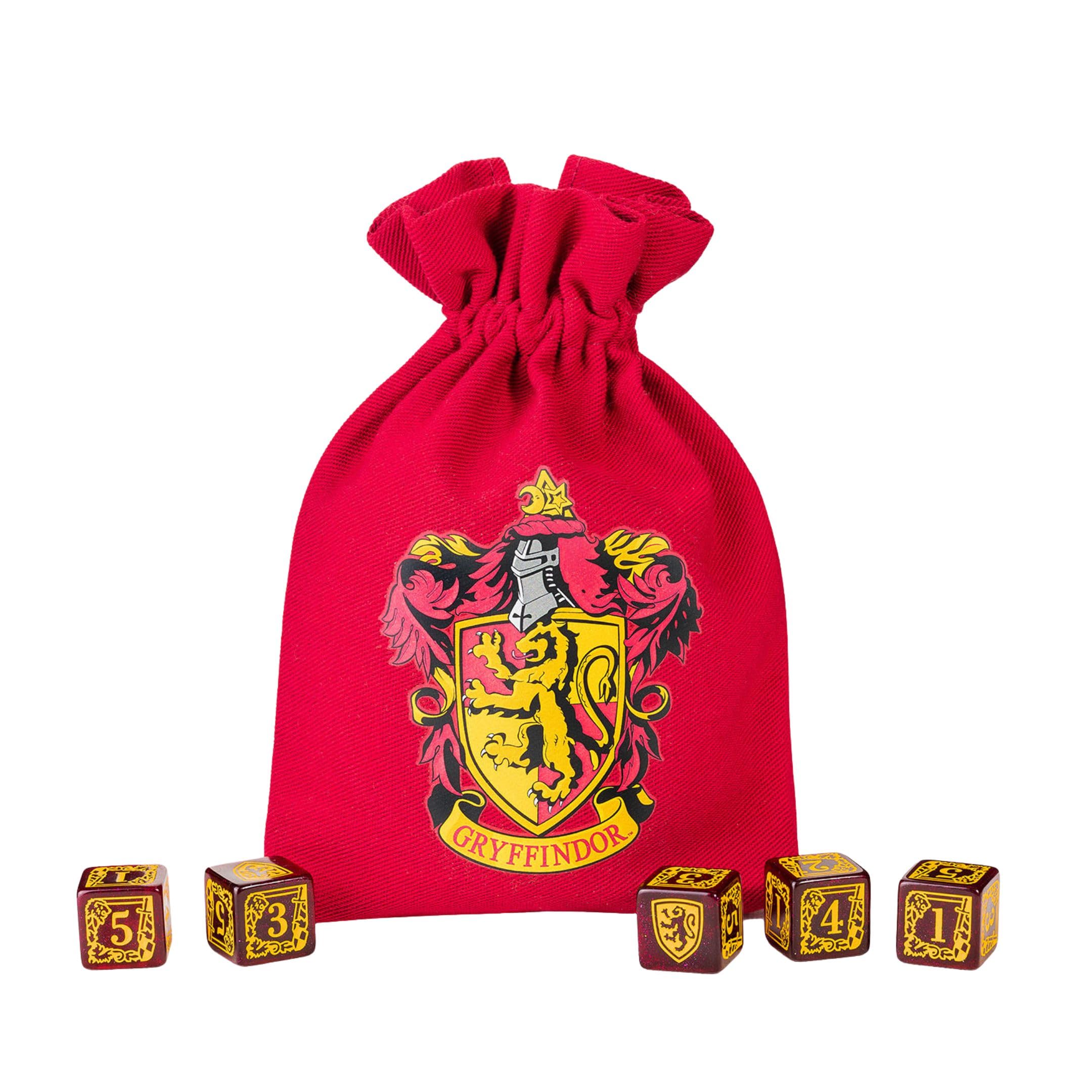 Q-Workshop Harry Potter Gryffindor Dice Pouch
