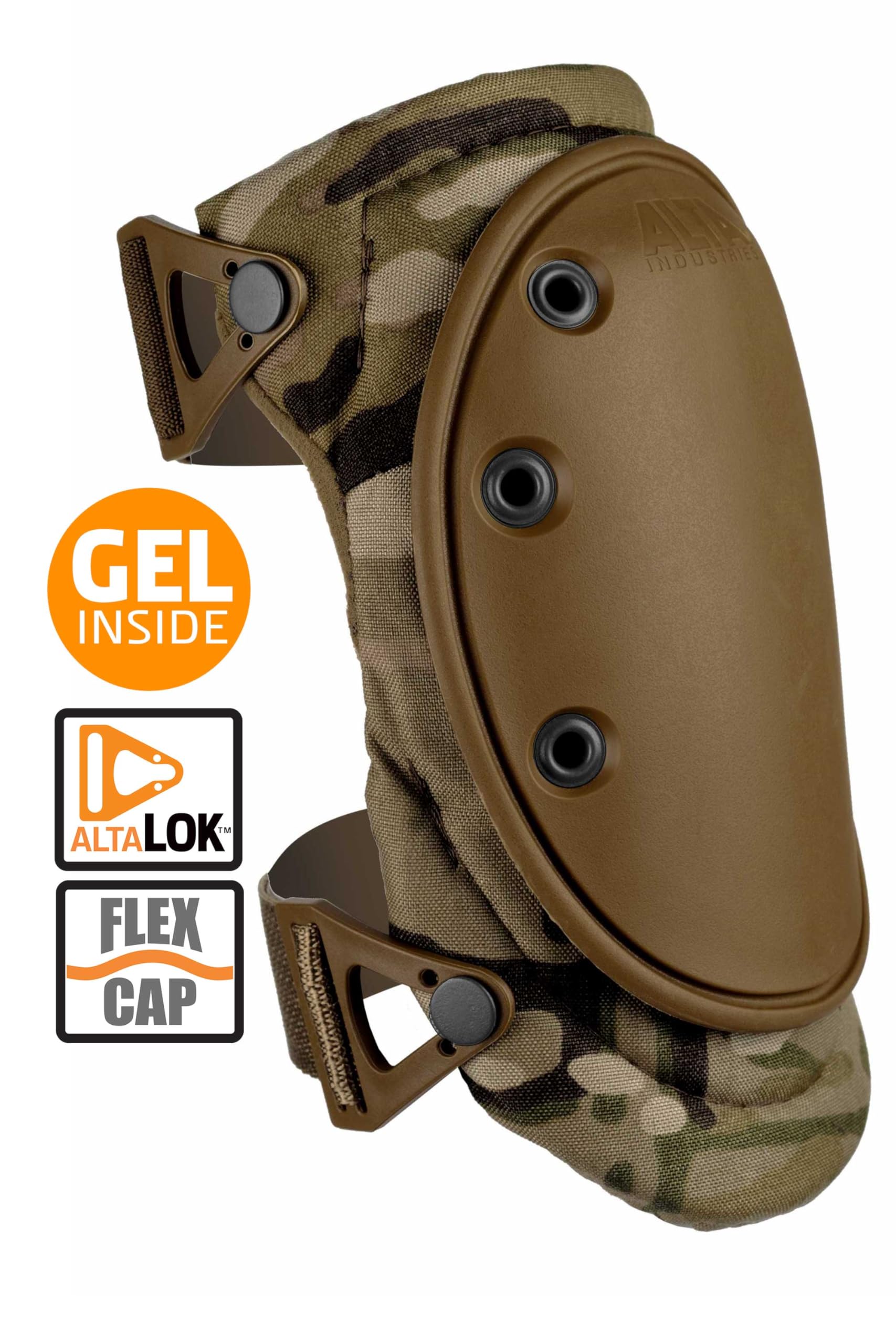 Alta Industries AltaFLEX Gel Genouillères AltaLOK Multicam