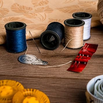 SINGER 60659 Hand Sewing Polyester Thread, Assorted (Single)