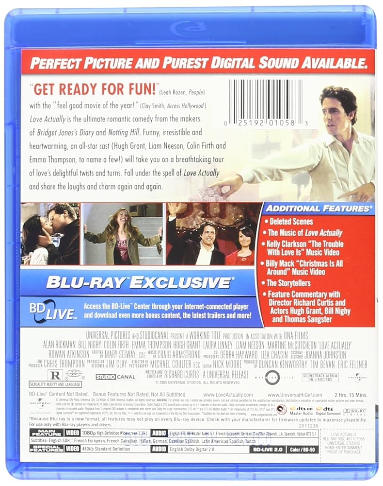 Amazon.co.jp | LOVE ACTUALLY DVD・ブルーレイ