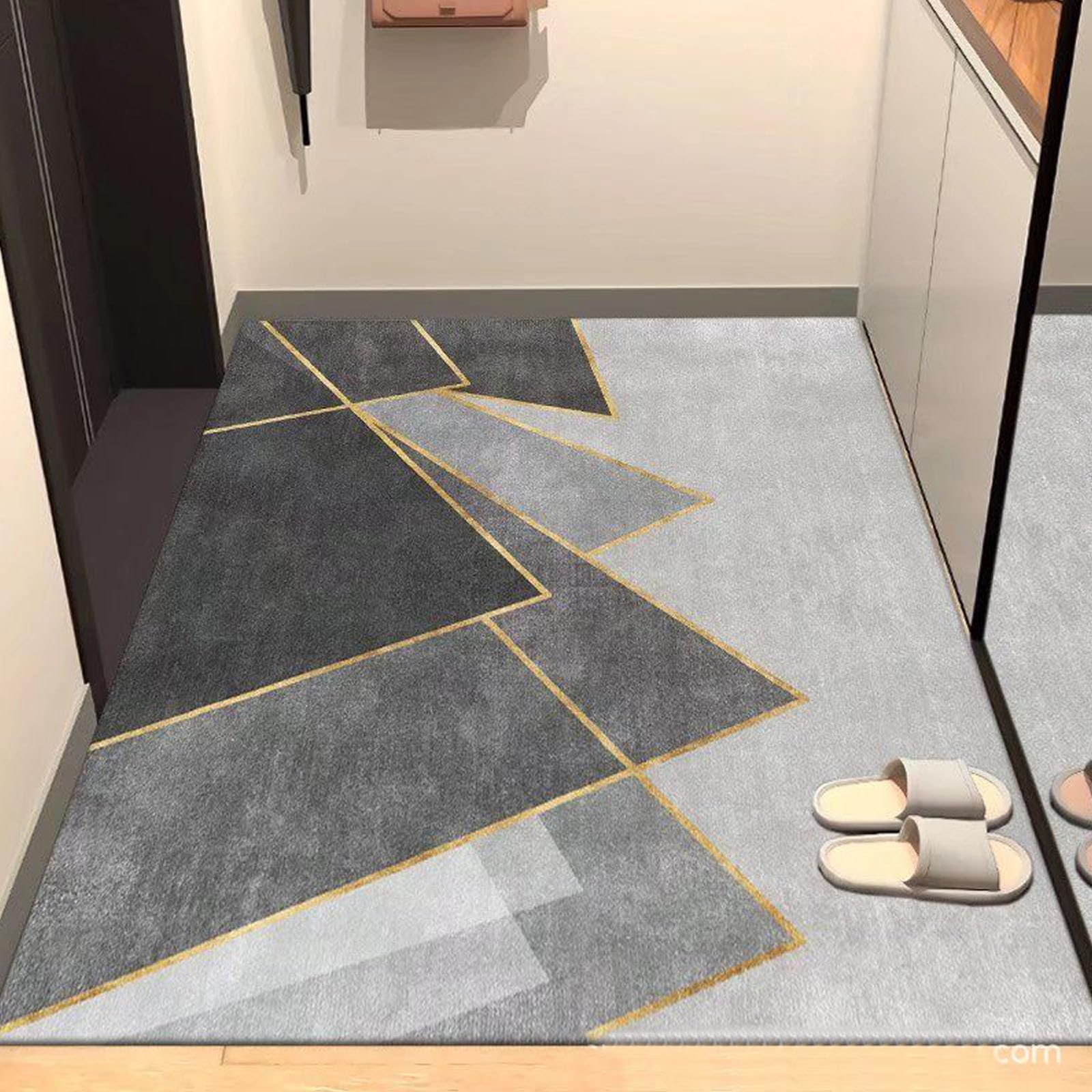 Tapis de chambre doux 130x170 idéal pour couloir et salon cosy