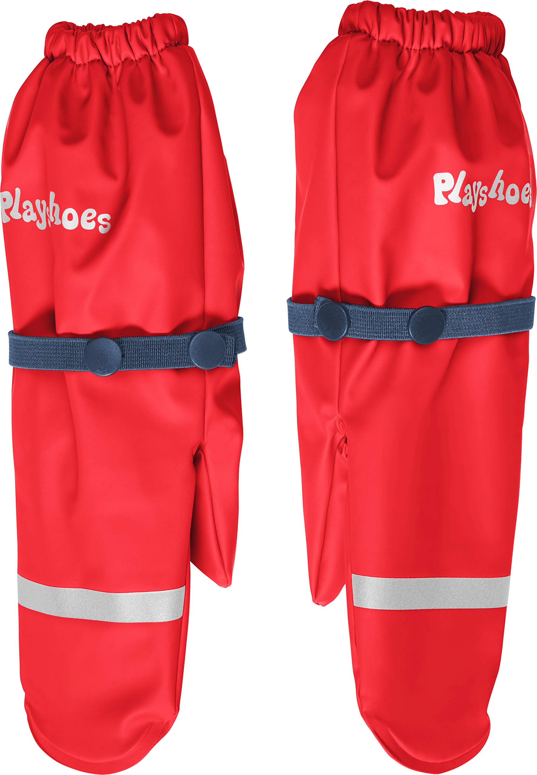 Playshoes Unisex Kids Fleece Lined Mud Glove 408901, 8 - Red, 2 (ca. 2-4 Jahre)