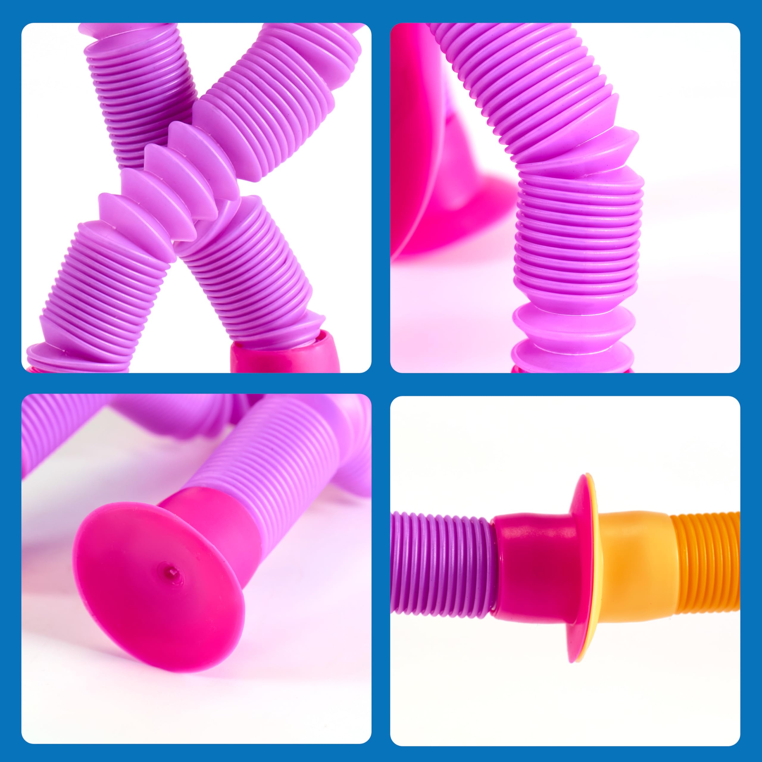 Jouets De Décompression,Dog-AS807M--Tubes Pop Fidget Pour Enfants, Jouets Sensoriels Pour Bol Et