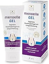 menoelle Organic Vaginal Gel - Nourishes the Vaginal Environment for Bacterial Vaginosis & Vaginal Fungus, Ideal for Itching, Burning, Discharge, Odour; Moisturises & Regulates pH Value - 100 ml