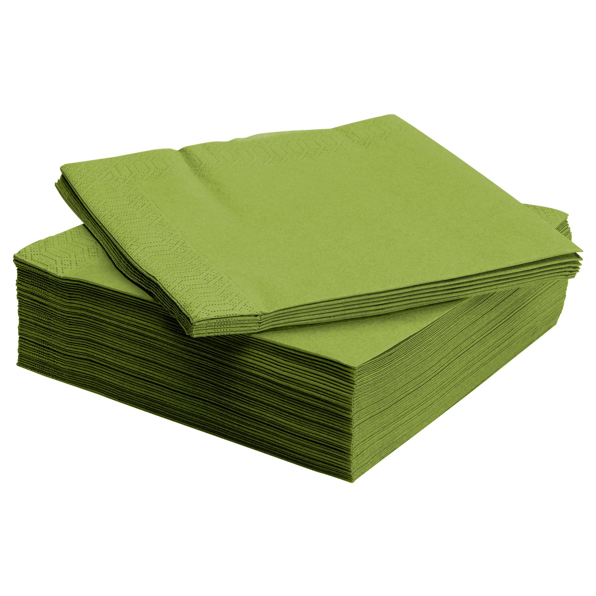 IKEA FANTASTISK Papierservietten Rot – 50 Stück, 40x40 Cm, 3-lagig