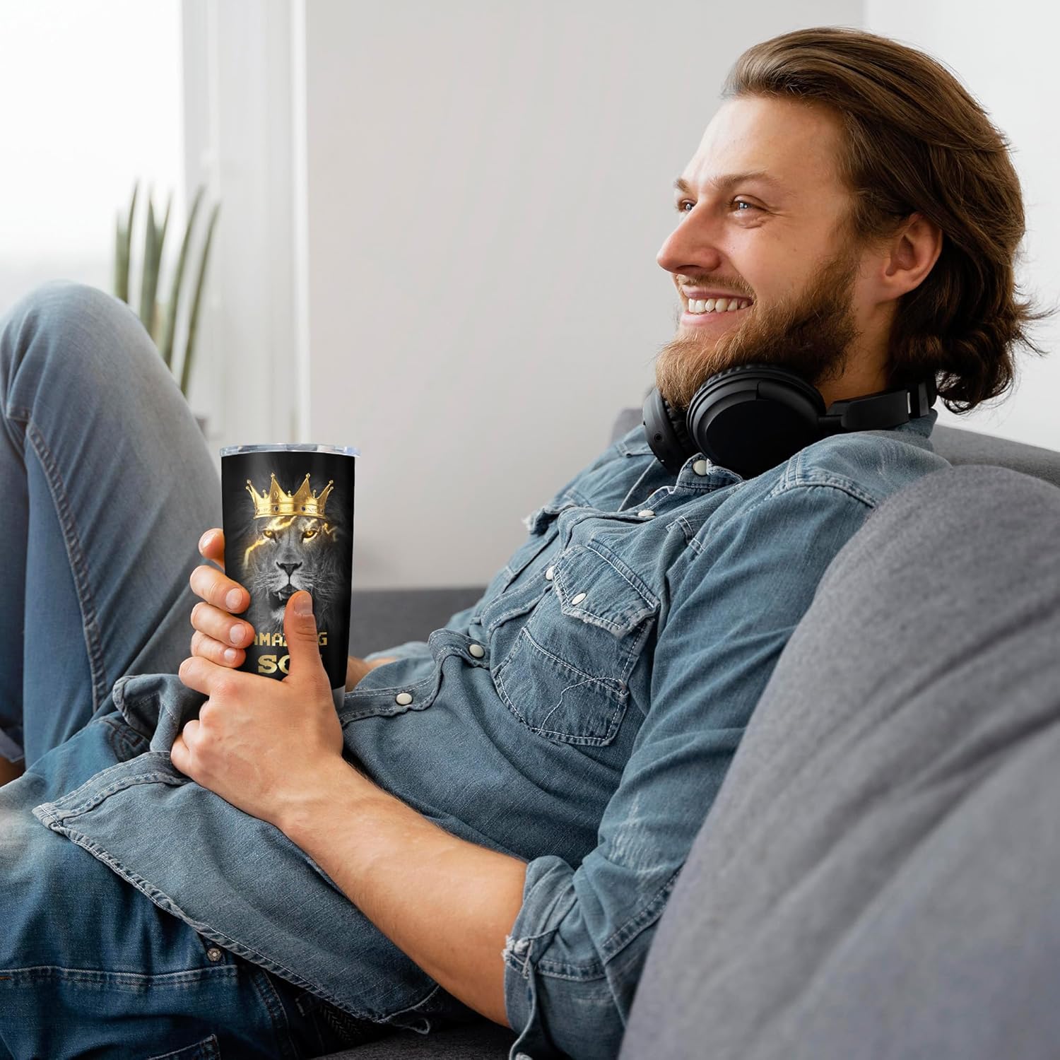 Muilzon To My Son Gifts Coffee Tumblers 20oz - Gifts for Grown Son from Mom Dad - Graduation Christmas Birthday Gift Ideas for Sons Coffee Mug Cup - Image 3