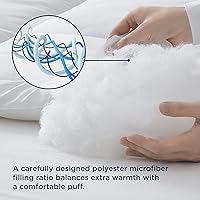 Vista 4 de Bedsure - Edredón de color liso