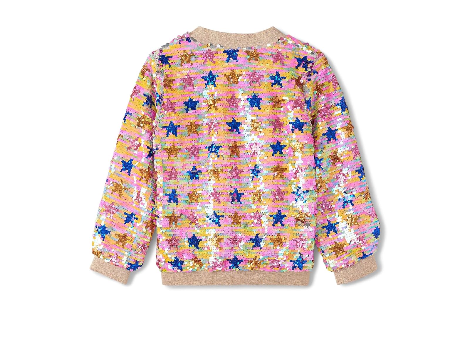 Hatley Kids Star Party Sequined Bomber Jacket (Toddler/Little Kid/Big Kid) - Picture 3 of 3